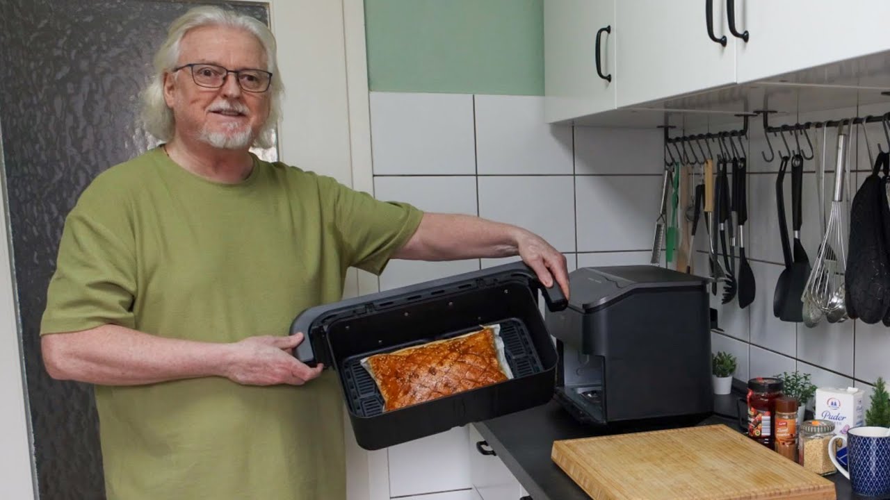 Heißluftfritteusen Rezept: Blätterteig mit Konfitüre - Airfryer