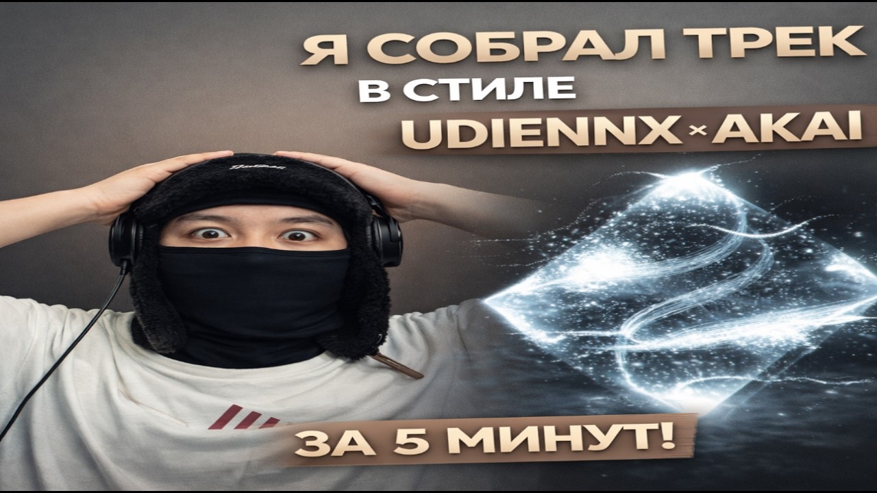 ТРЕК В СТИЛЕ UDIENNX x AKAI ЗА 5 МИНУТ / UDIENNX x AKAI Track in 5 Minutes