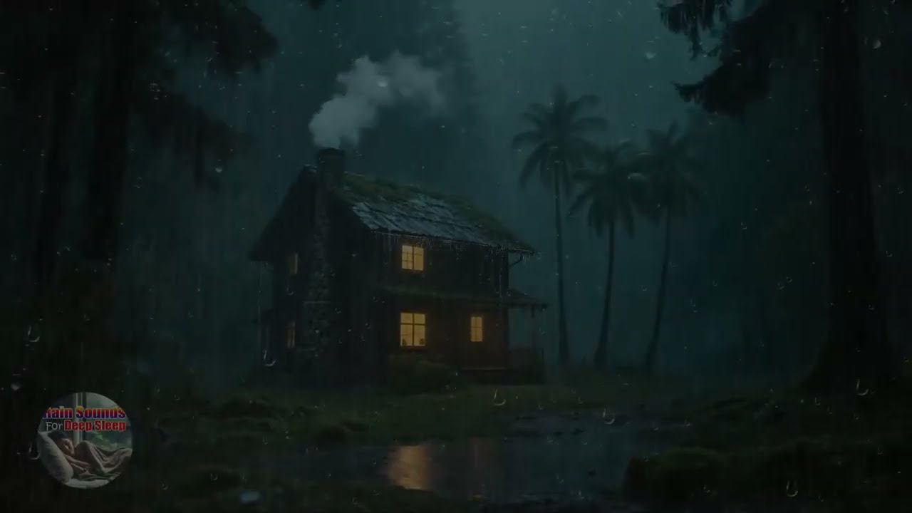 Rain Sounds for Deep Sleep — Peaceful Night in the Woods  Feel Instant Relaxation & Comfort