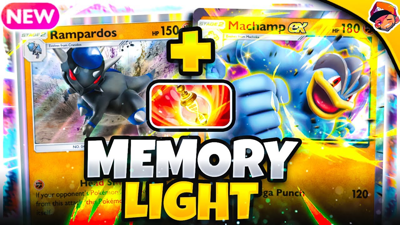 [BURST] Machamp EX Strikes Hard with Memory Light Combo!