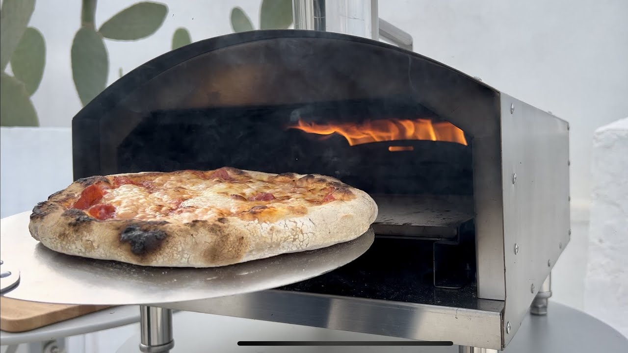 FORNO a LEGNA VEVOR per PIZZA in Acciaio Inox Portatile