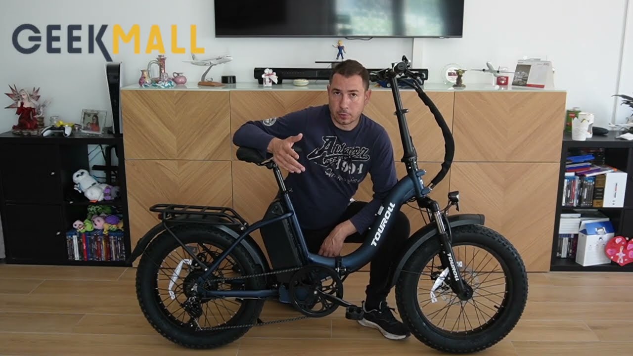 Touroll S2 - La Ebike che fa 150km con una ricarica! #geekmall