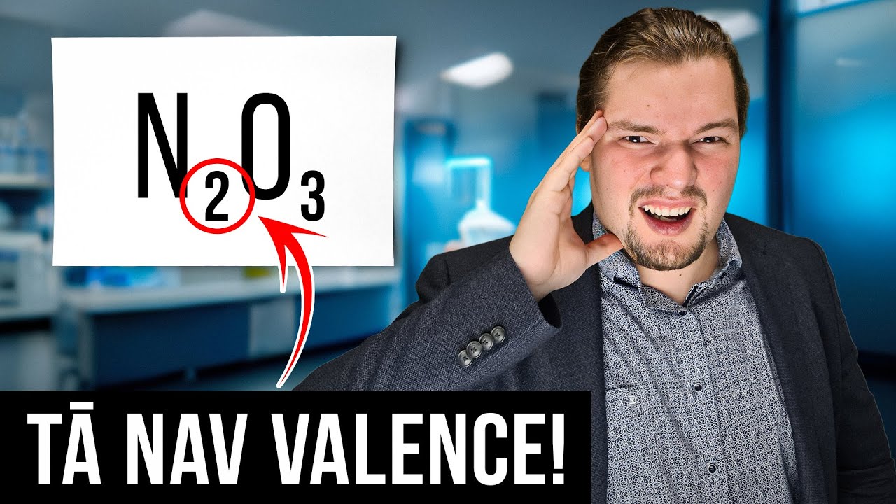 Kas ir oksidēšanās pakāpe ķīmijā? - Nosaki oksidēšanās pakāpi 5 minūtēs!