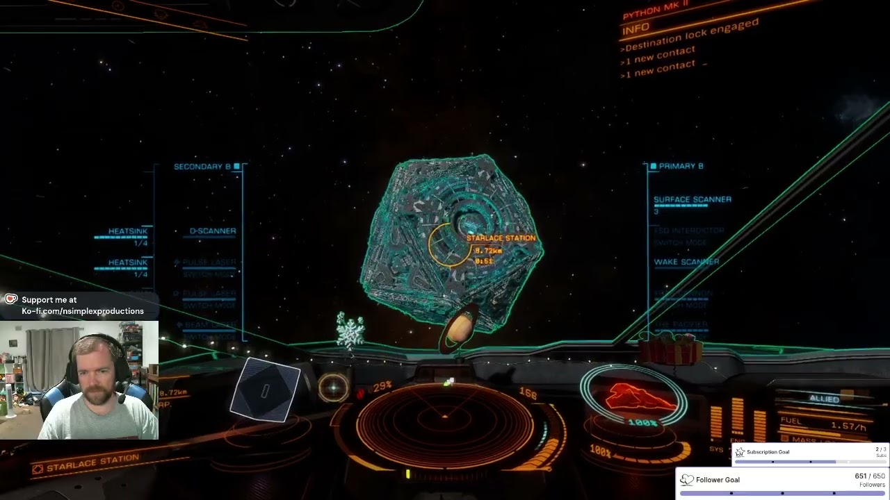 Elite: Dangerous, Night 0054: Defending Minerva and the Exploration Convoy - 20250807