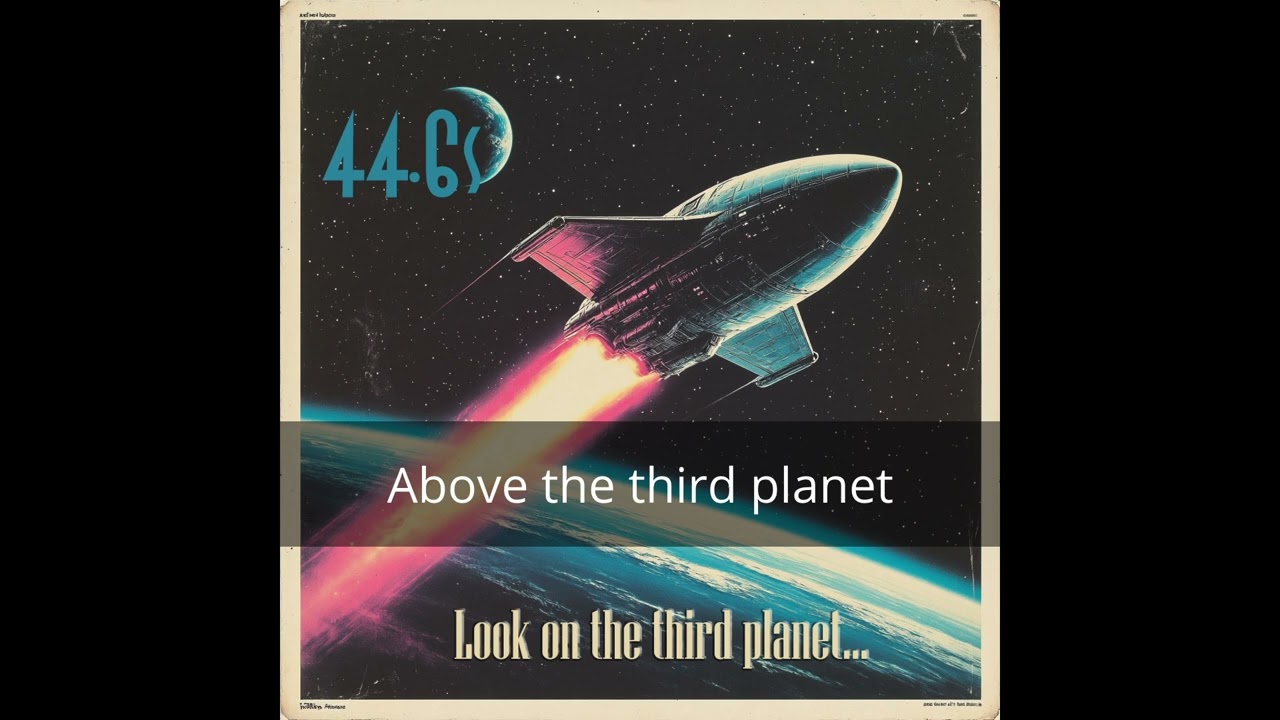 Above the third planet