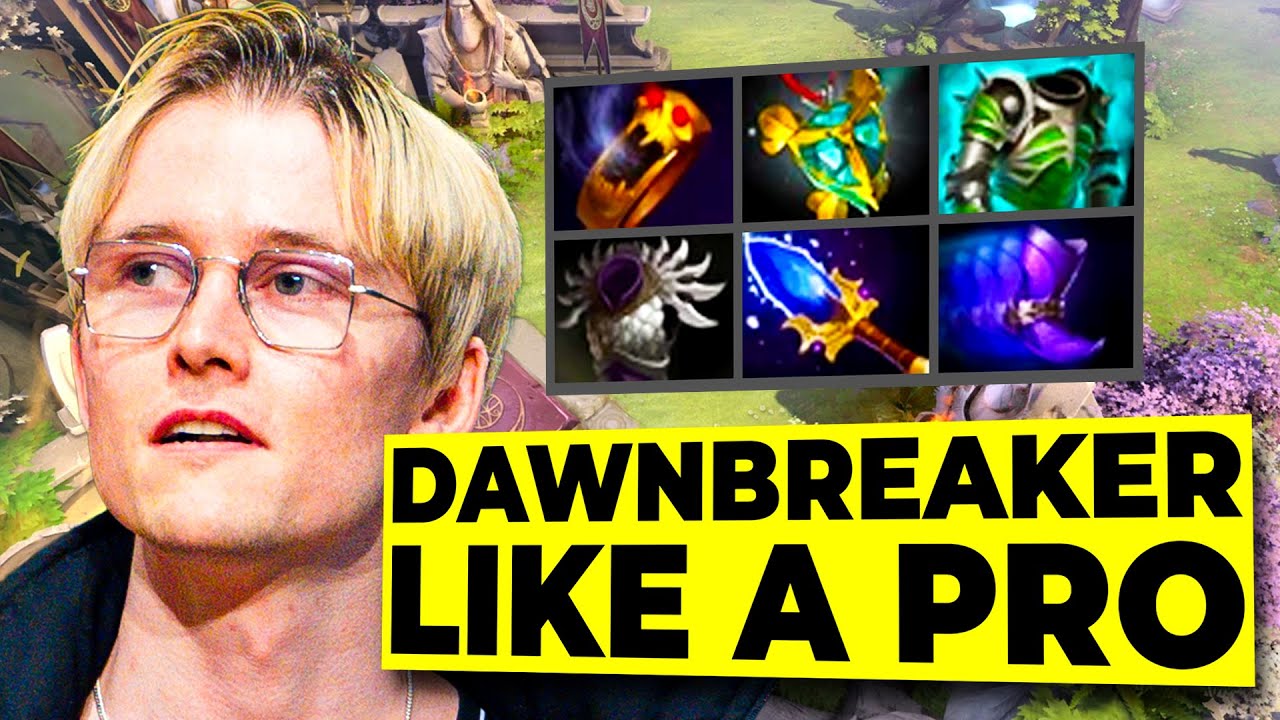 This Is How A Pro Plays DAWNBREAKER In Dota 2!