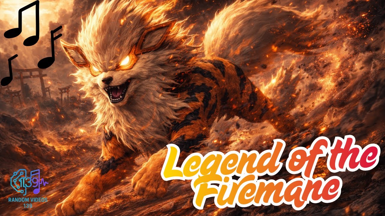 Legend of the Firemane – Arcanine Tribute Song | Pokémon Lore & Epic Fire Type Fan Music