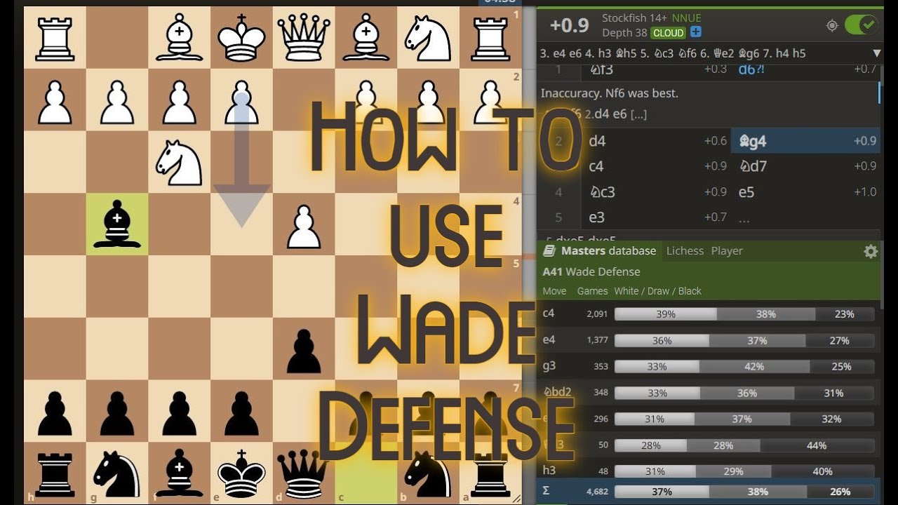 Как использовать Wade Defense Lichess 5/0 Time Control Ep13
