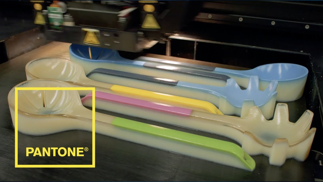 Pantone 3D Printing Workflow with GrabCAD Print and Stratasys 3D Printers