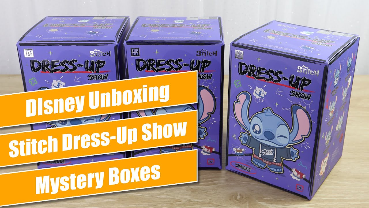 Disney Stitch Dress-Up Show Blind Boxes from Miniso