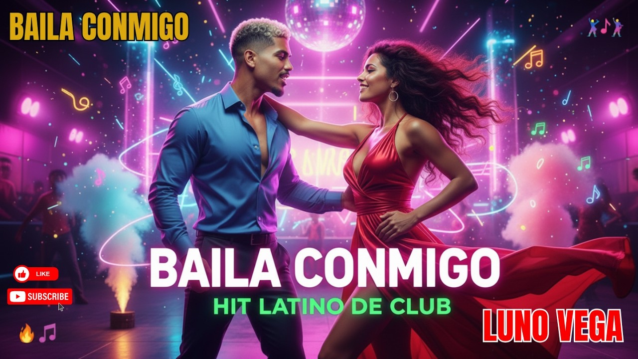 🎸🎵LUNO VEGA🎸🎵Baila Conmigo – Hit Latino de Club 🎸🎵| Reggaeton Vibrante & Batida Quente (2026)