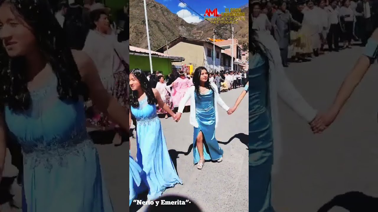 Boda de Nerio y Emerita en Ollachea 20 de julio 2da parte