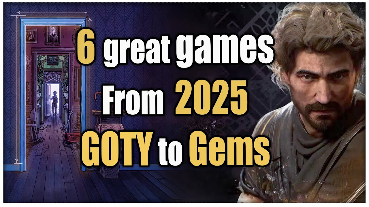 6 игр 2025 года, которые нельзя пропустить — от претендентов на звание «Игра года» до скрытых жем...