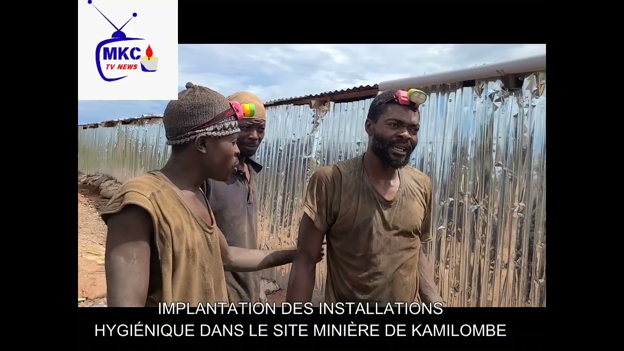LUALABA/HYGIÈNE MINIÈRE : IMPLANTATION DES INSTALLATIONS HYGIÉNIQUE DANS LE SITE MINIER DE KAMILOMBE