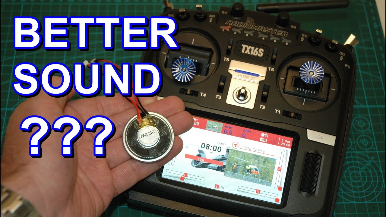 Radiomaster TX16S Speaker Modification & Toggle Switch Swap