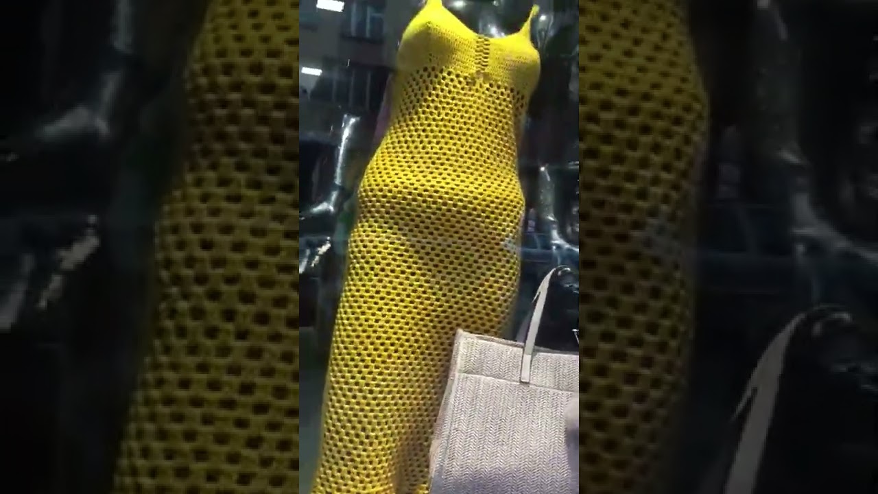 Fustan plazhi punim me grep..crocheted beach dress  #crochet #beachbag #beach #beachbags  #viral