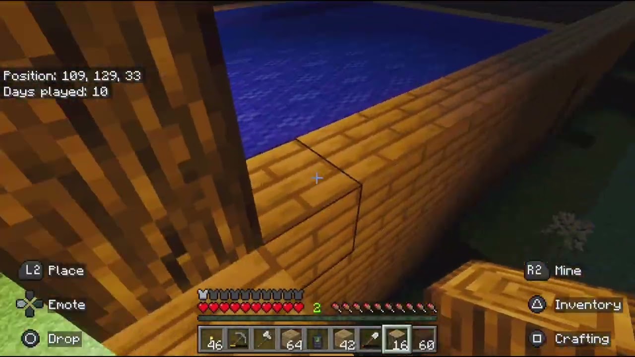 Minecraft house speed build part one ￼