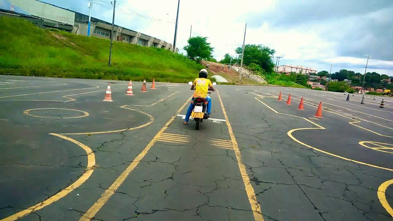 PROVA PR&Aacute;TICA DE MOTO PARA O DETRAN-MA