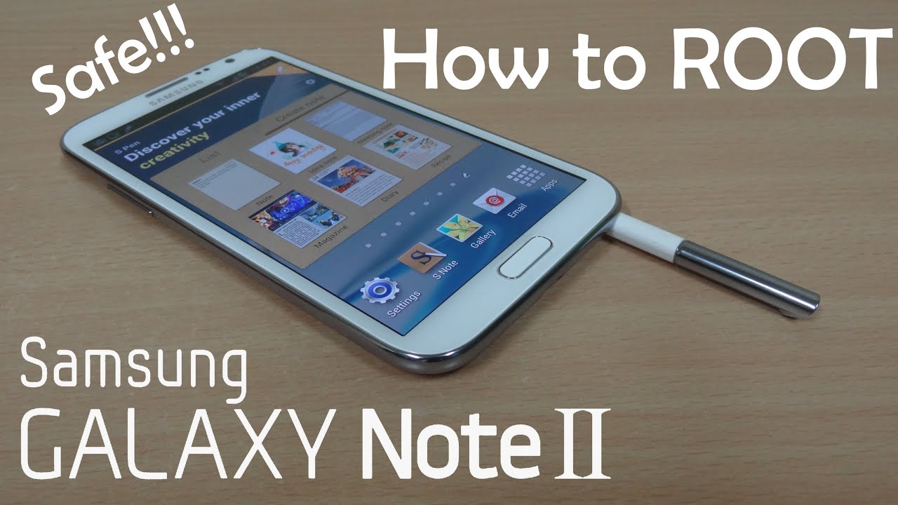 How to Root the Samsung Galaxy Note 2 (Simplest & Safest) GT-N7100 - Cursed4Eva