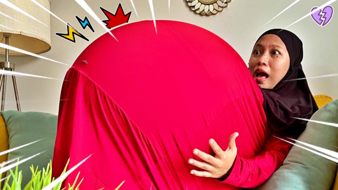 GAWAT ‼️ GARA2 MAMA POMPA BALON  DALAM BAJU JADI HAMIL BENERAN || DRAMATIS LUCU 💕