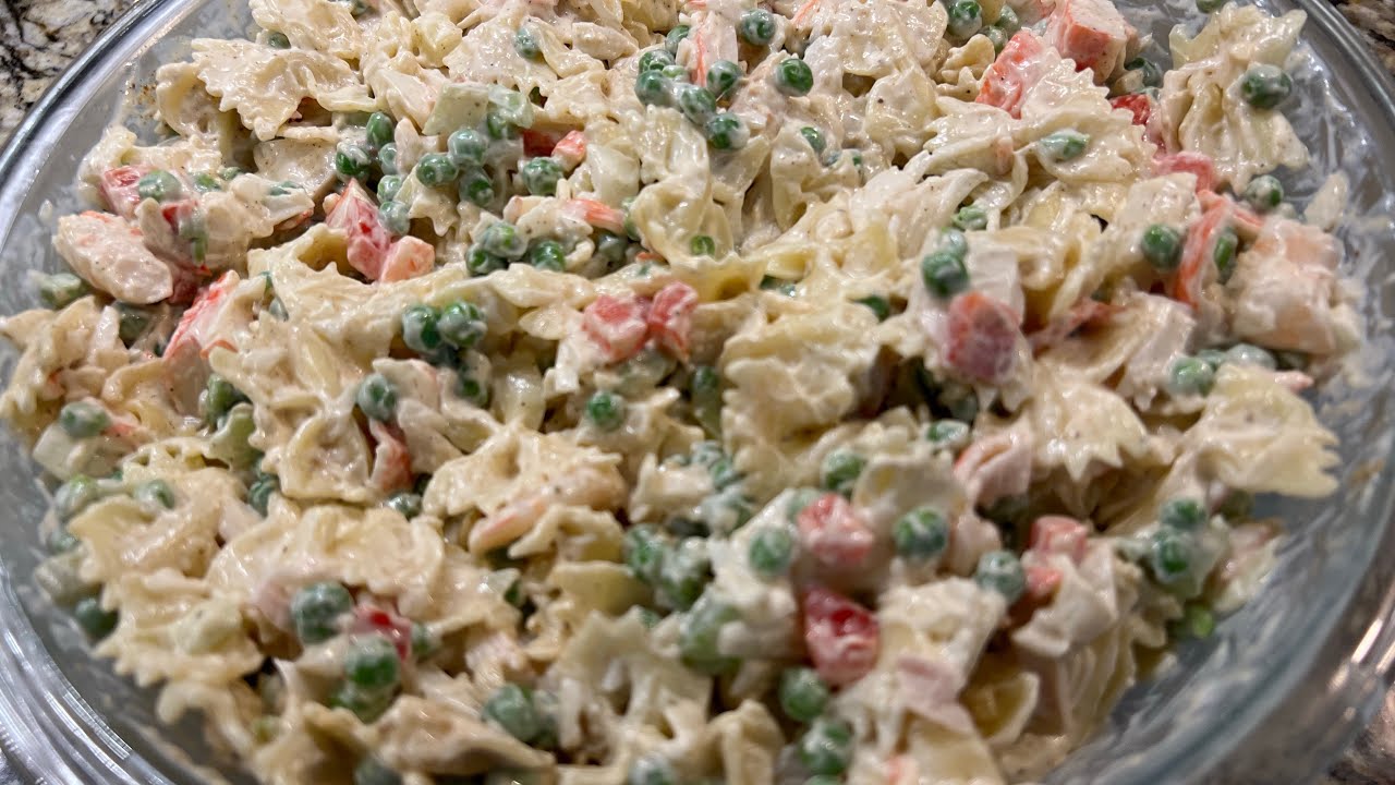 How To Make A Seafood Pasta Salad