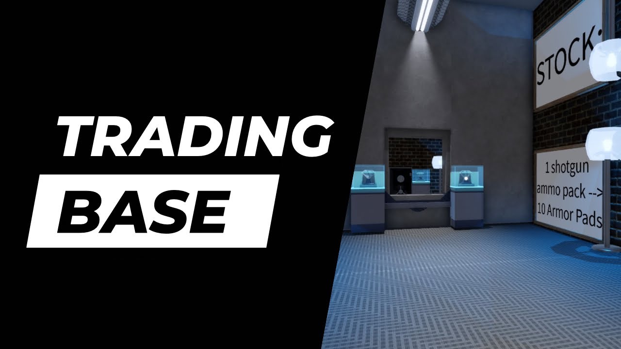 How to Make A Trading Base | Roblox The Storage