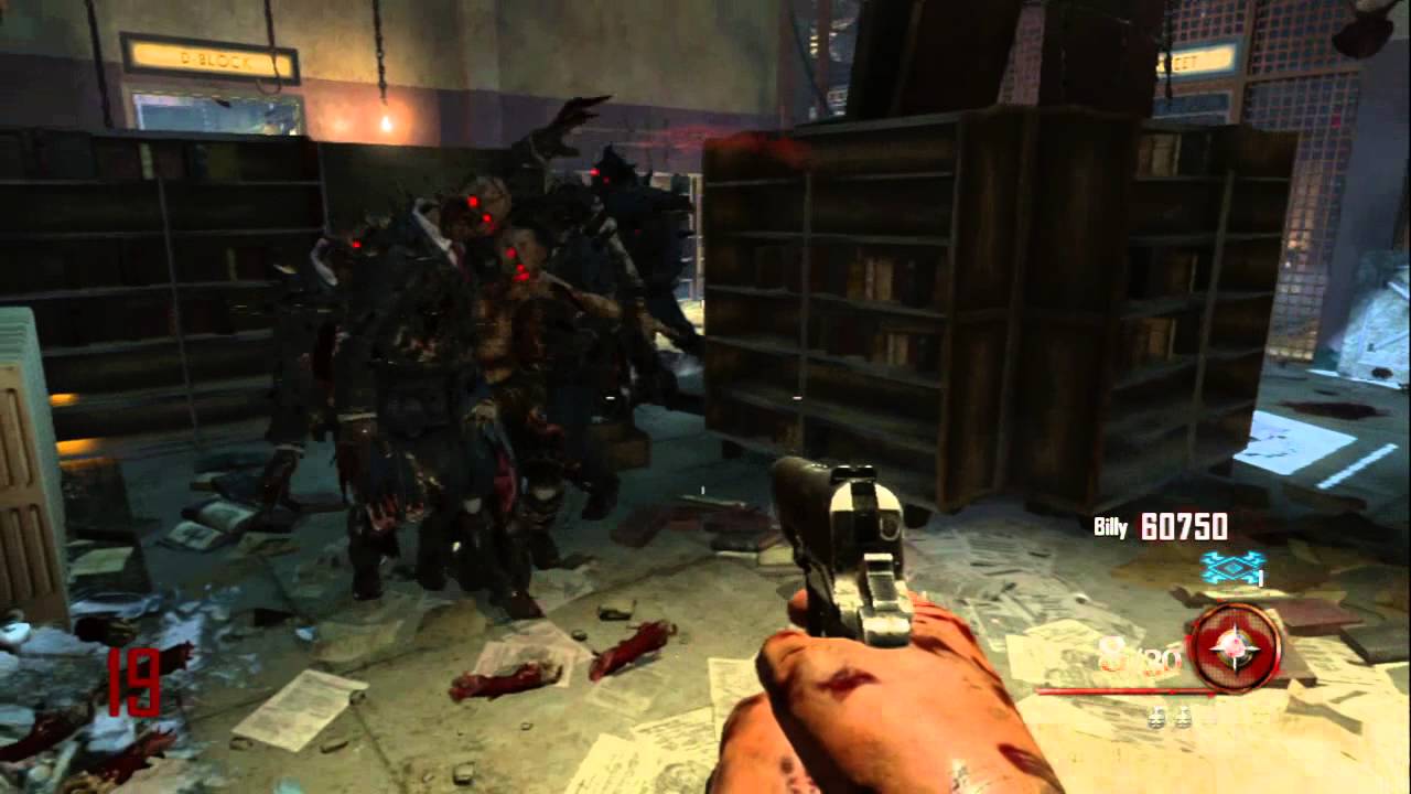 World Record Mob of the Dead First Room Solo Round 25