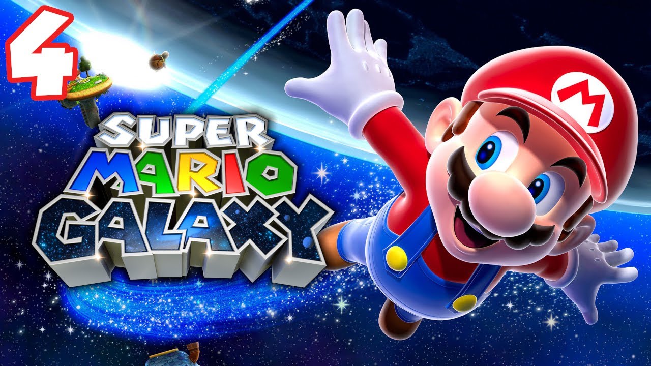 Super Mario Galaxy - Gameplay Walkthrough Part 4 - A Snack of Cosmic Proportions Power Star