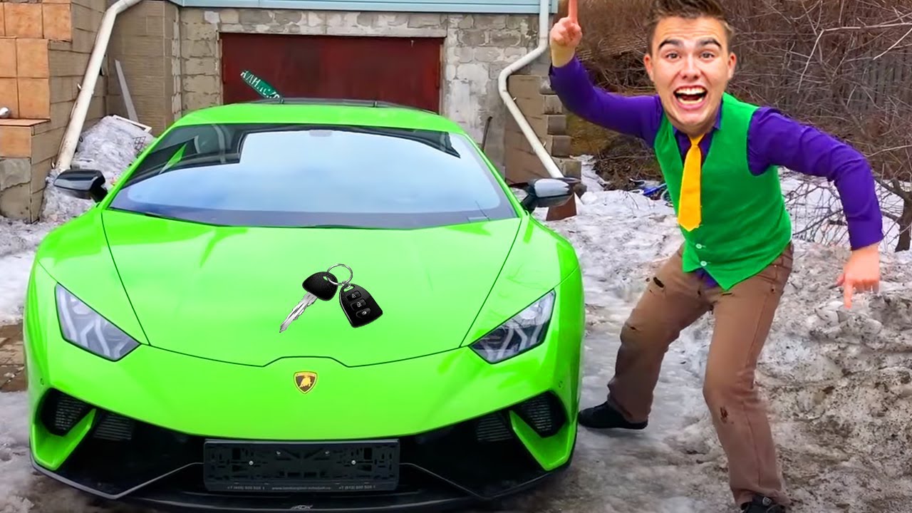 Mr Joe's Auto Repair Shop on Broken Lamborghini Huracan VS Auto Repair Kids Video