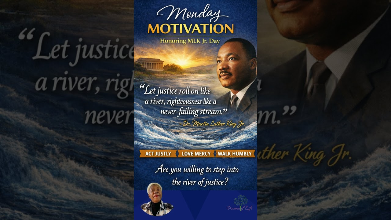Monday Motivation | Let Justice Roll: A Call to Action on MLK Jr. Day