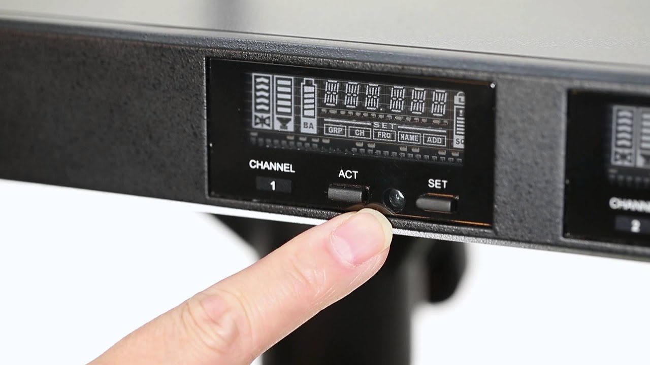 How to synchronize receiver and transmitter channels wirelessly
