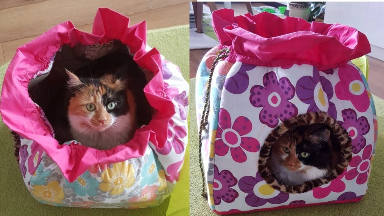 DIY Cat House/ Sewing a Cat House