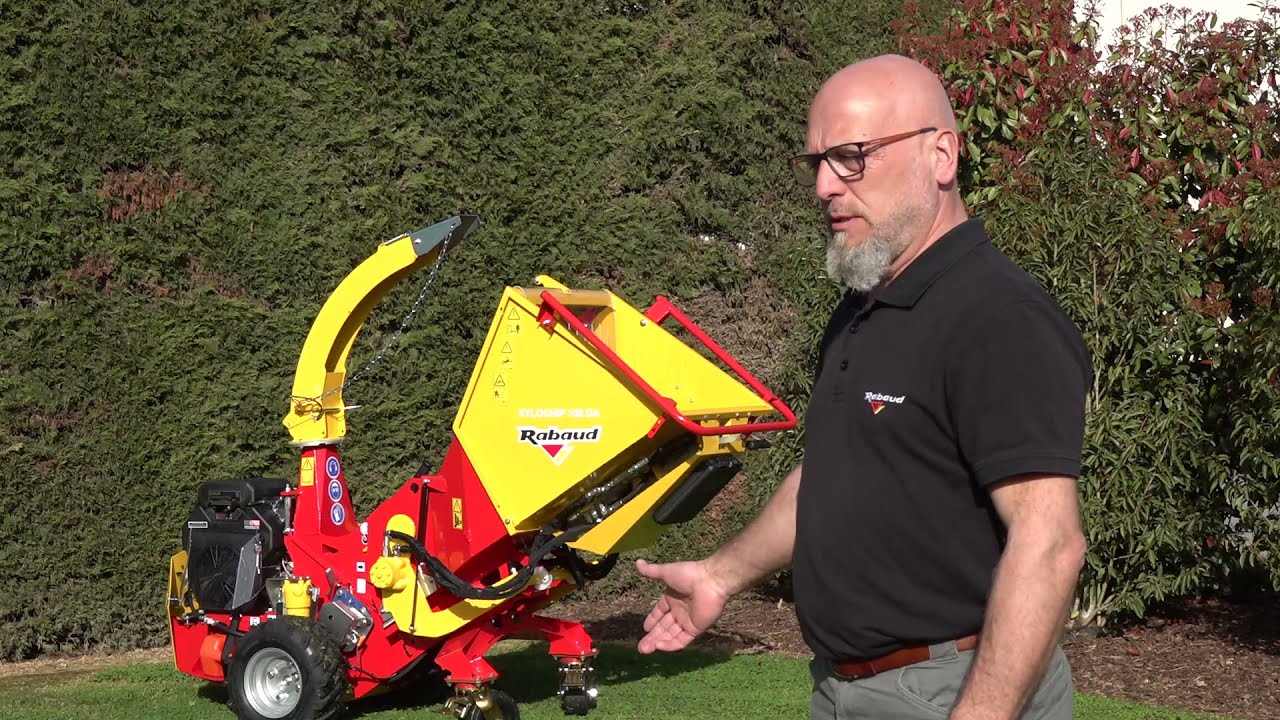 RABAUD : Holzhäcksler Selbstfahrend : XYLOCHIP 100 DA