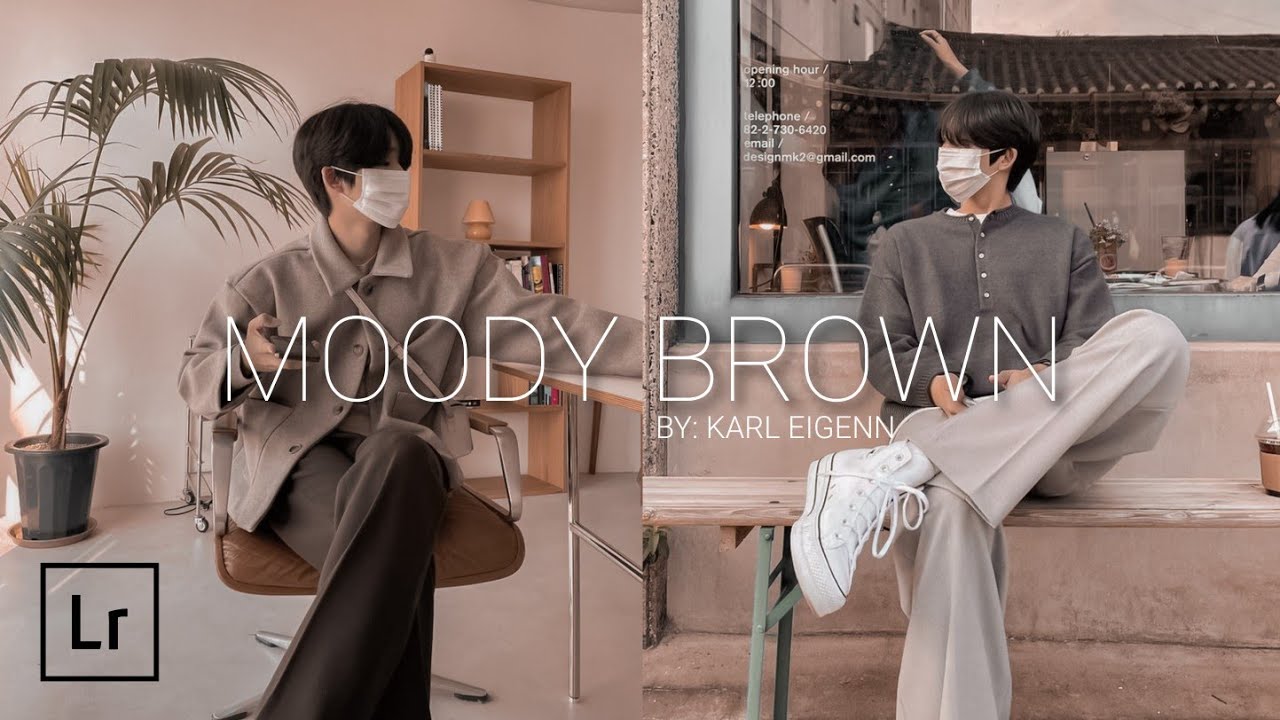 Moody Brown Lightroom Preset| how to edit like moody brown tutorial| free DNG
