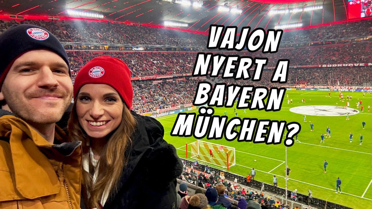 BAJNOKOK LIGÁJA MECCSEN VOLTUNK AZ ALLIANZ ARÉNÁBAN!⚽️