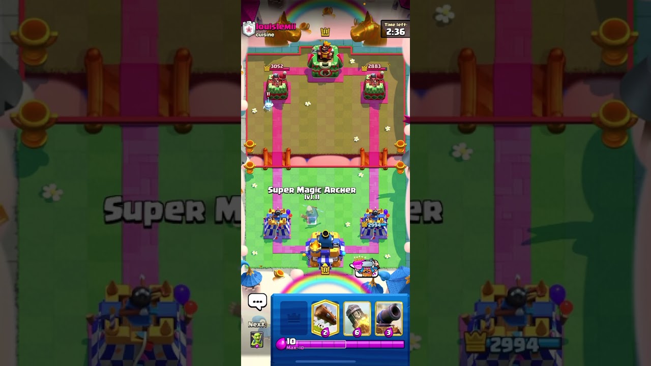 Best deck for new super magic archer challenge!
