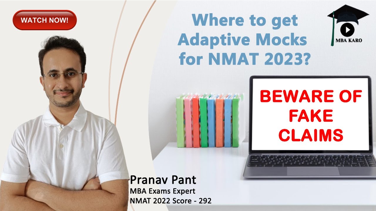 Where to find NMAT Adaptive Mocks? Best Mocks for NMAT | NMAT level questions | Adaptive Tests