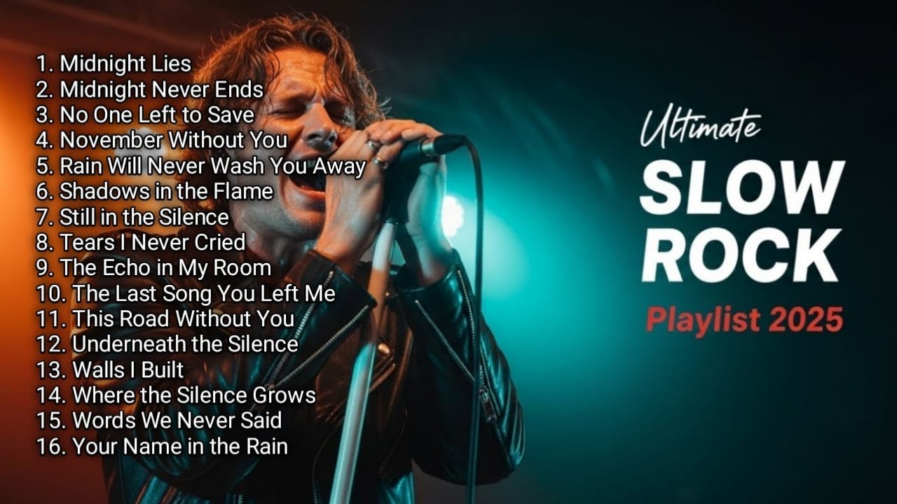 Slow Rock Ballads of Love & Regret – Deep Feelings Playlist