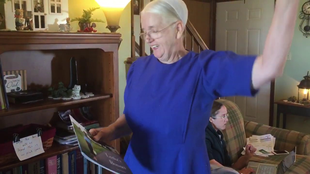 Making quilts in Amish Country, Lancaster County, PA.