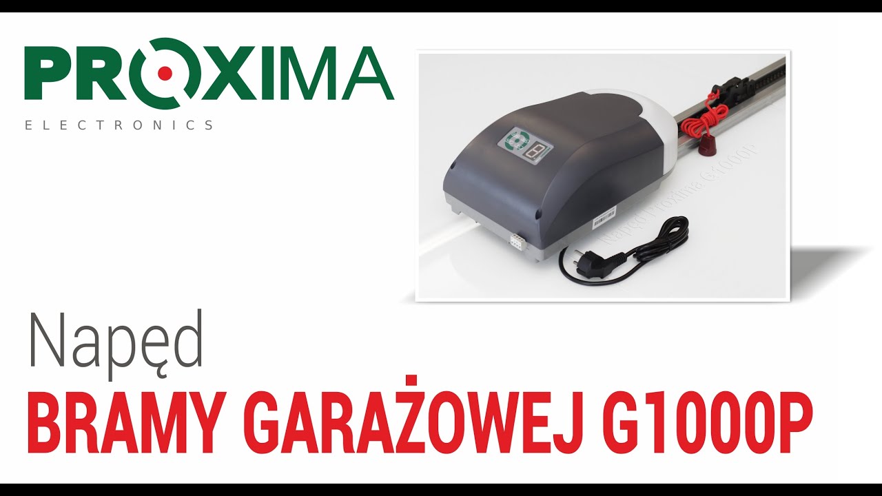 Napęd bramy garażowej Proxima G1000P