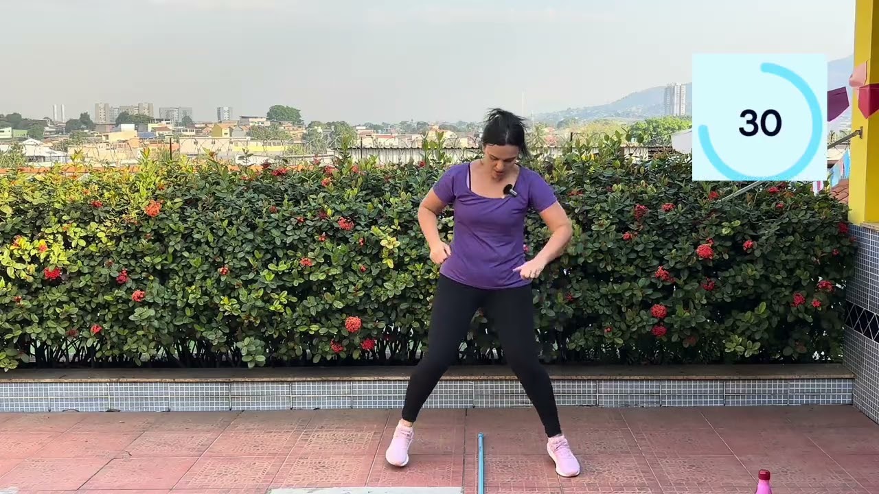 Treino com Cabo de Vassoura para derreter o bucho 