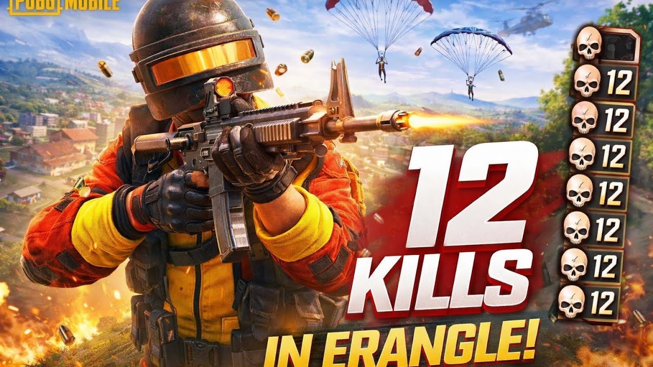 12 kills in erangle 