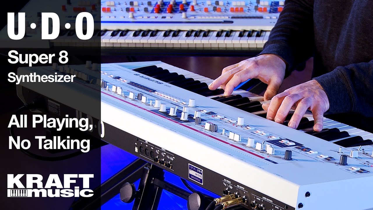 UDO Audio Super 8 Synthesizer - All Playing, No talking