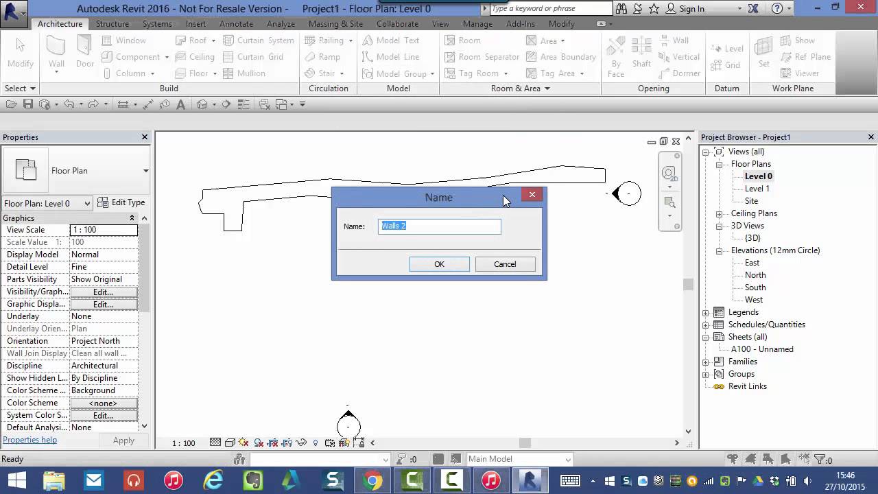 Revit Architecture: Modelling Irregular Walls