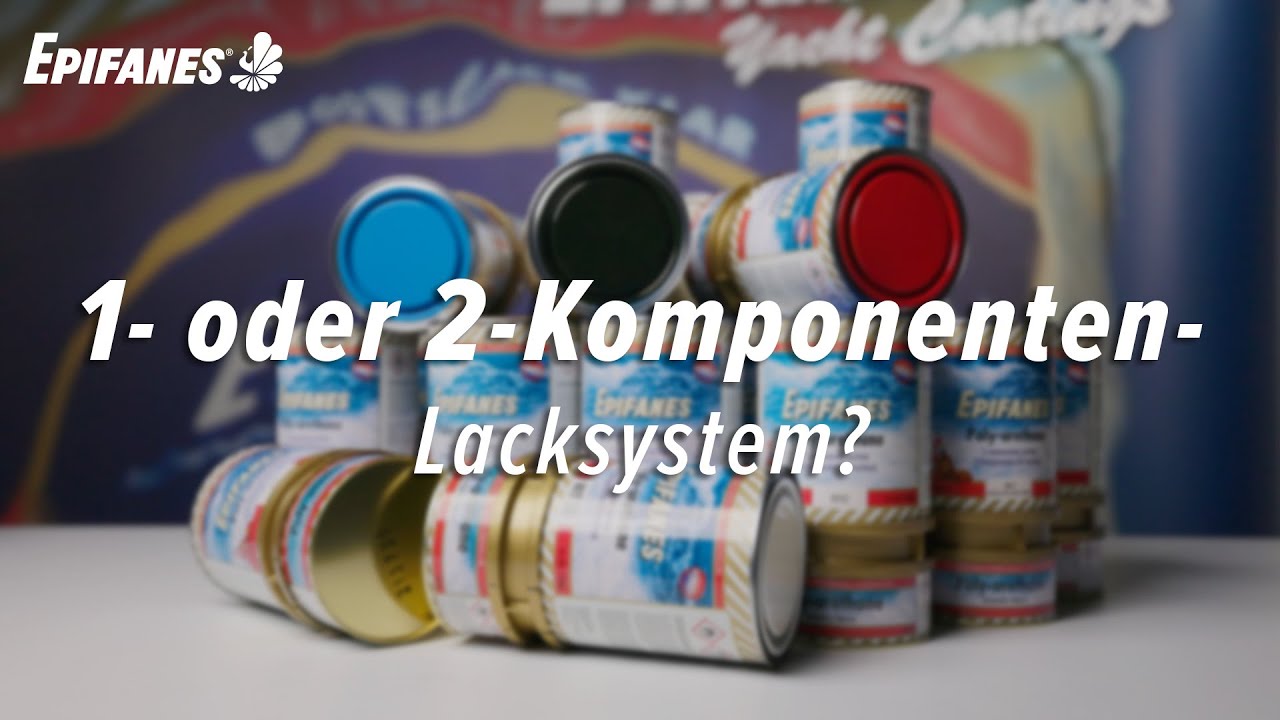 1- oder 2-Komponenten-Lacksystem