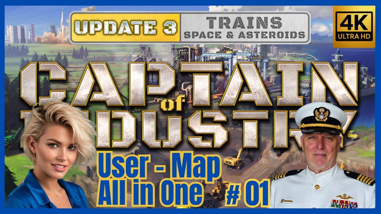 Captain of Industry Update 3 | UserMap *All in One* # 01