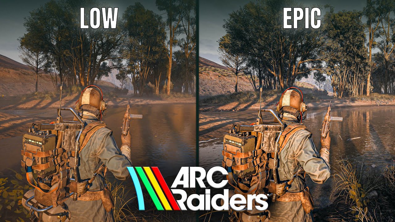 ARC Raiders | LOW vs EPIC | PC Graphics Comparison