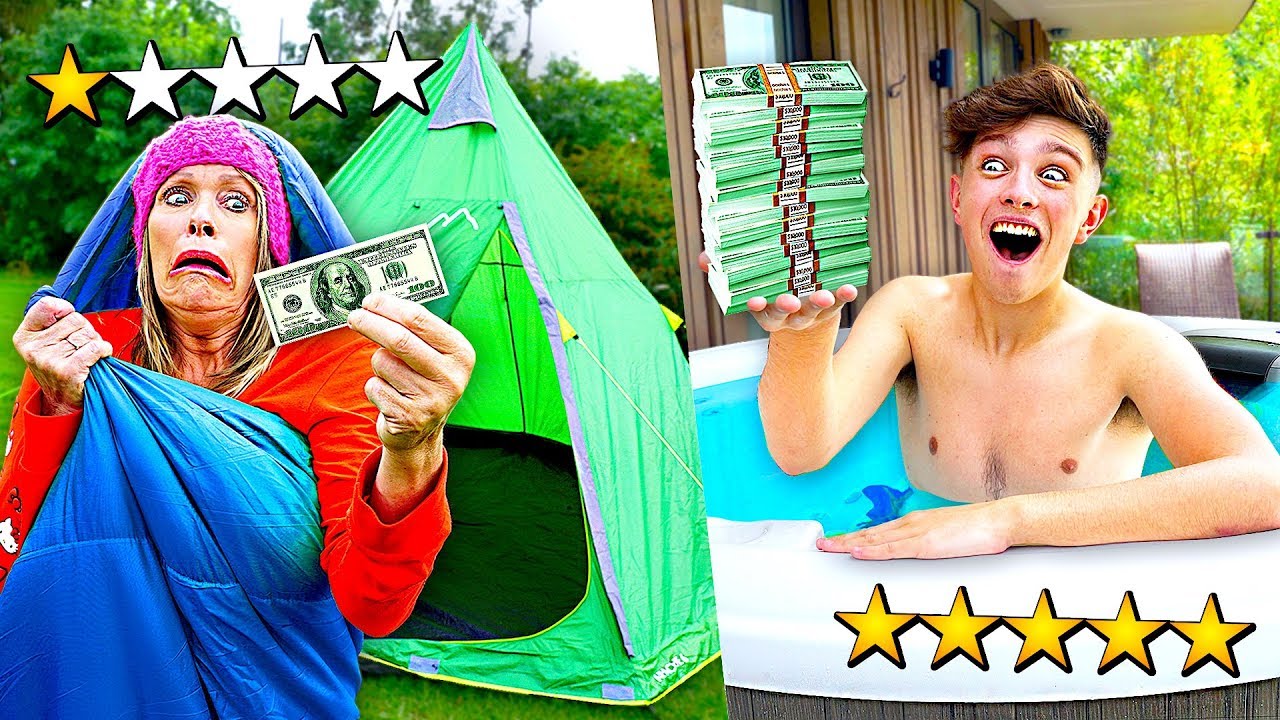 $100 HOLIDAY vs $10,000 HOLIDAY - Challenge