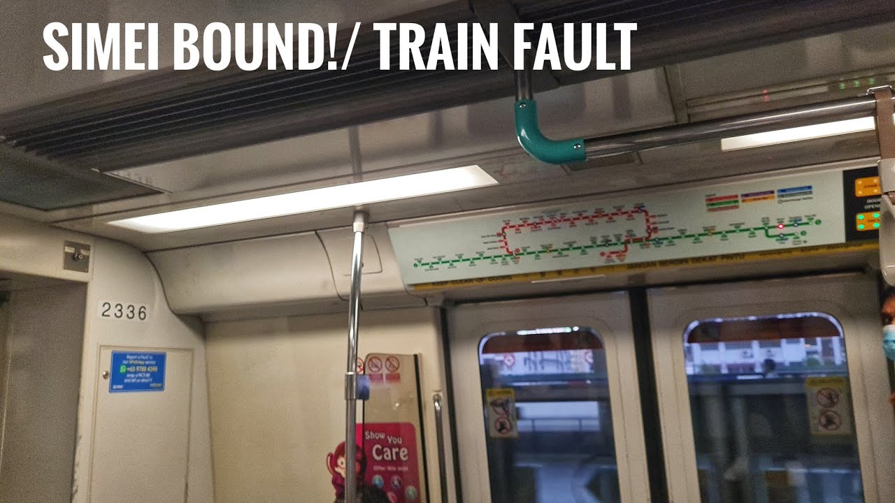 [EXCLUSIVE][HISTORICAL][Train Fault] SMRT TRAINS Ride From Tanah Merah to Simei — C751B 335/336