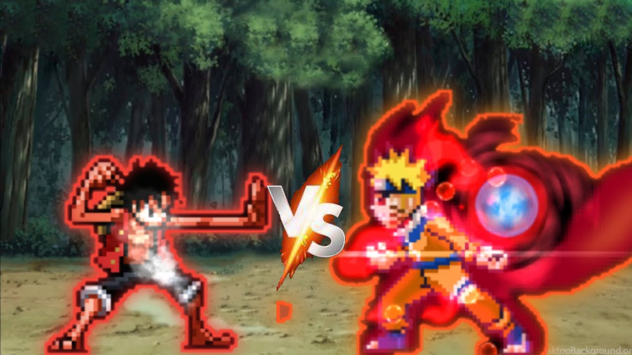 Luffy Pre Timeskip Gear 2 VS Naruto Kid in Jump Force Mugen🔥